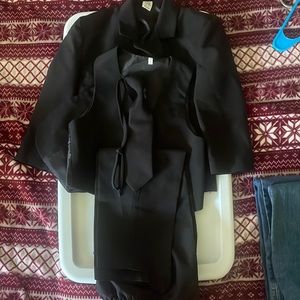 Boys 4 piece suit-black